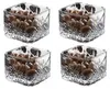 PASABAHCE Set 4 Ciotoline Timeless Quadrate In Vetro Cl Anteprima dell’immagine prodotto 3