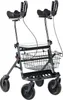 Rollator FAKTO+ ARTHRITIS mit Korb, Tablett,PU,mangan grey Produktbild-Vorschau 1