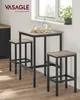 VASAGLE Bartisch Küchentisch, Stehtisch, 60 x 60 x 92 cm, Produktbild-Vorschau 2