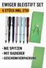 Ewiger Bleistift Set 6 Stück mit Radiergummi & Etui nie Produktbild-Vorschau 1