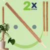 ​Erweiterbare Rankhilfe Kokosstab 110 cm mit Kokosfilz für Produktbild-Vorschau 2