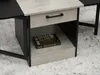 Table basse extensible IZAK - noir / béton Voir les images du produit 10