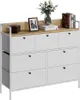 Komoda Vicco Belaro Biały 98 x 85 cm z 7 szufladami, Model Podgląd zdjęcia produktu 6