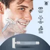 Grauer Butterfly-Rasierer für Herren: Dieser Produktbild-Vorschau 5