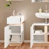 Midischrank Vicco Gloria Weiß 33 x 75.5 cm mit Tür und Produktbild-Vorschau 5