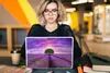 MuchoWow® Laptop Aufkleber Sticker Cover Lavendel - Baum - Produktbild-Vorschau 5