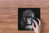 MuchoWow® Mauspad Mousepad Affe - Tiere - Augen - Braun - Produktbild-Vorschau 3