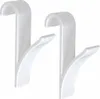 Two white hooks for radiators. Podgląd zdjęcia produktu