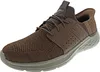 A single brown shoe on a white background. Produktbild-Vorschau