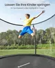 SONGMICS Trampolin Ø 366 cm mit Leiter + Netz + Stangen + Produktbild-Vorschau 7
