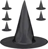 relaxdays Hexenhut 6er Set in Schwarz Produktbild-Vorschau 1