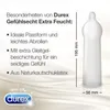 A product image showing a condom with descriptive text and dimensions. Anteprima dell’immagine prodotto