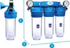 A multi-stage water filtration system with pressure gauges. Anteprima dell’immagine prodotto