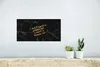 MuchoWow® Poster Zitate - Glücklich - Gold - Schwarz 40x20 Produktbild-Vorschau 5