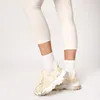 Ladeheid Damen 3/4 Leggings aus Baumwolle LA40-132 (Ecru, Produktbild-Vorschau 4