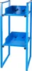 ADB Fassregal 91004 lichtblau 47,0 x 54,0 x 120,0 cm Produktbild-Vorschau 7