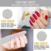 12 limes à ongles 100/180 pour ongles en gel acrylique Voir les images du produit 3