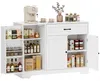 HOMCOM Credenza con cassetti e ripiani regolabili per il Anteprima dell’immagine prodotto 1