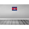 vianmo Holzschild 30x40 cm Kambodscha Cambodia Flagge Fahne Produktbild-Vorschau 2