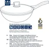 KELA Wok Stella Nova liaty hliník čierny 10,0cm 30,0cm 5,0l Náhľad obrázku produktu 3