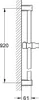 Grohe Tempesta Neu Cosmopolitan Brausestange 900 mm chrom - Produktbild-Vorschau 3
