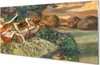 Glasbilder 120x60 Wandkunst Ballerinas tanzen im Wald Produktbild-Vorschau 1