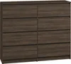 Komoda s 8 zásuvkami 120cm skříňový příborník příborník Náhled obrázku produktu 1