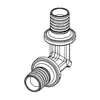 Raccordi TECE Flex bend 25 PPSU DVGW Anteprima dell’immagine prodotto 2