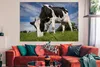 MuchoWow® Poster Kuh - Schwarz - Weiß - Lebensmittel Produktbild-Vorschau 3