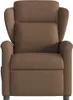 vidaXL Massagesessel Braun Stoff Produktbild-Vorschau 2