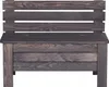 STOLMAK Skrzynia Ogrodowa z Drewna 111 l 71x54x29 cm Szara Podgląd zdjęcia produktu 2