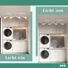 ZMH LED lampa sufitowa 4 płomienie GU10 lampa sufitowa Podgląd zdjęcia produktu 4