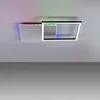 LED Deckenleuchte, stahl, dimmbar Fernbedienung RGB LED, L Produktbild-Vorschau 9
