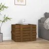 vidaXL Truhlica Honey Brown 58x40,5x42 cm Borovicový masív Náhľad obrázku produktu 3