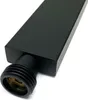 Set Duschkopf mit flexiblen Duschschlauch 1,5m Schwarz | Produktbild-Vorschau 4