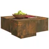 vidaXL Stolik kawowy dąb wędzony 60x60x31,5 cm materiał Podgląd zdjęcia produktu 4