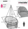 TecTake 404878, Šedá Náhled obrázku produktu 7