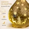 LED Deko-Tropfen 15 cm Frosty-Gold mit Timer 6h/18h Produktbild-Vorschau 5