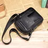 OKWISH vintage kožená taška – ramenní a handbag, ideální Náhled obrázku produktu 3