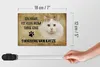 Holzschild Spruch 18x12cm türkische Van Katze ohne kein Produktbild-Vorschau 5