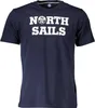Herren Kurzarm T-Shirt Blau mit Druck und Produktbild-Vorschau 1