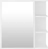 vidaXL Armadio a specchio per bagno Bianco 62,5x20,5x64 cm Anteprima dell’immagine prodotto 6