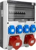 Baustromverteiler 32A 16A CEE 4x230V mit LS-Schalter TGD-S Produktbild-Vorschau 1