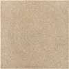 A close-up, top-down view of a round rug with a braided texture. Produktbild-Vorschau