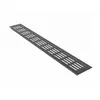 Stegblech Anthrazit RAL7016 Heizungsabdeckung 80mm Produktbild-Vorschau 2