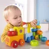 HABA Kleinkindwelt Stapelspiel Entdeckerzug Farbkringel Produktbild-Vorschau 6