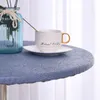 Runde Vinyl-Tischdecke mit elastischem Rand, wasserdichte, Produktbild-Vorschau 2