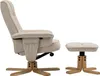 Relaxsessel CHARLY mit Hocker drehbar neigungsverstellbar Produktbild-Vorschau 4