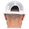 Yupoong Retro Trucker Cap weiß Uni Anteprima dell’immagine prodotto 3