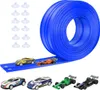 A toy race track set with cars and accessories. Produktbild-Vorschau